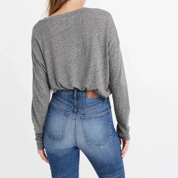 Madewell Rivet & Thread Ex Boyfriend Long Sleeve Tee - Picture 7 of 8